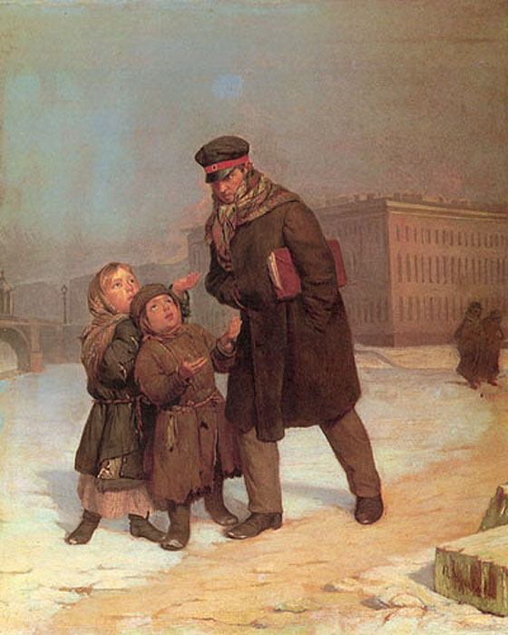 Firs Zhuravlev Little beggars